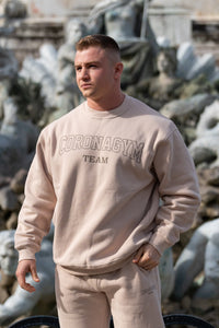 University Sweatshirt - Beige