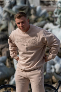 University Sweatshirt - Beige