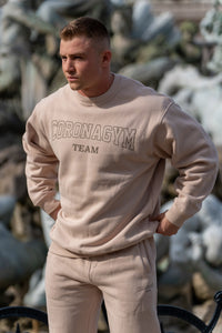 University Sweatshirt - Beige