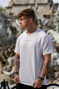 Pump Cover Oversize T-Shirt - Blanc