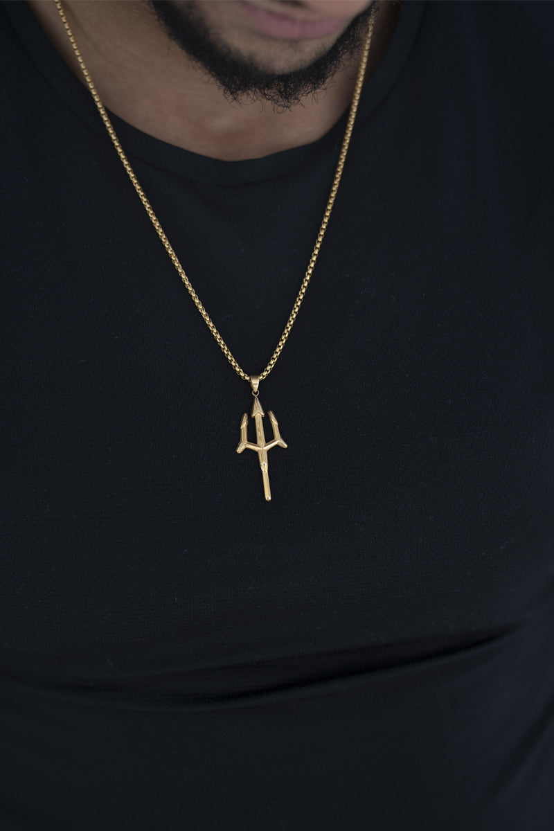 Collier Trident - Or