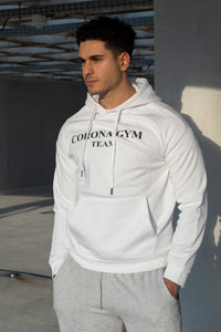 Sweat à capuche CGYM Team - Blanc